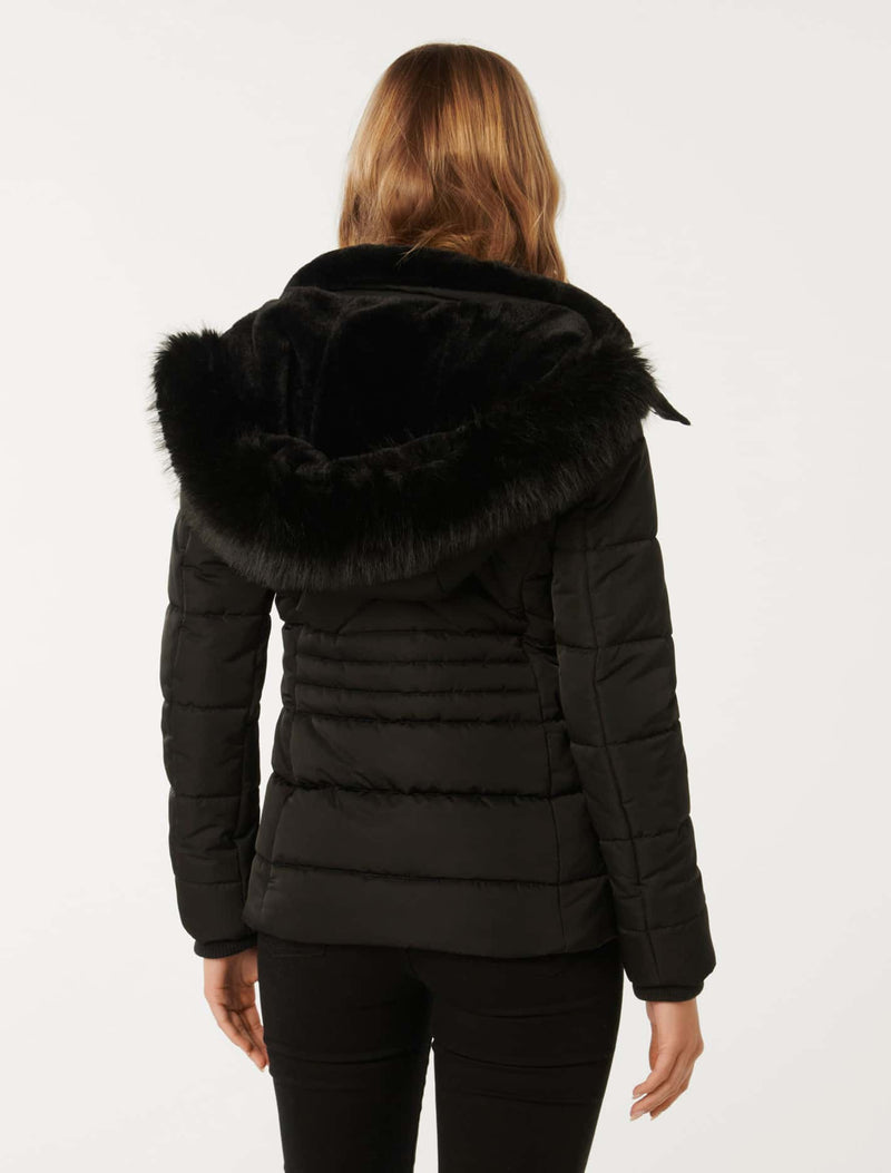 Mimi Short Puffa Jacket Forever New