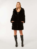 Tara Fur Coat Forever New