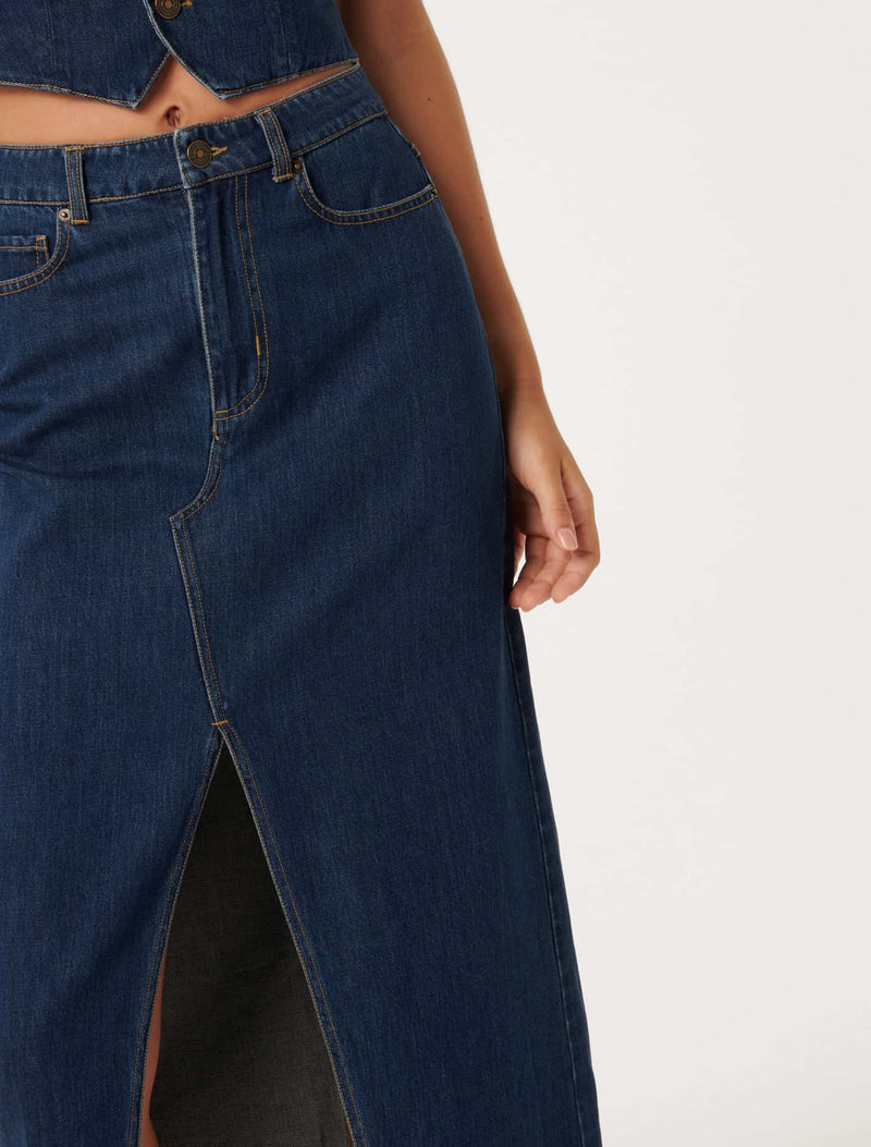 Dallas Midaxi Skirt Forever New