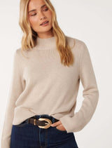 Poppy Stand Neck Jumper Forever New