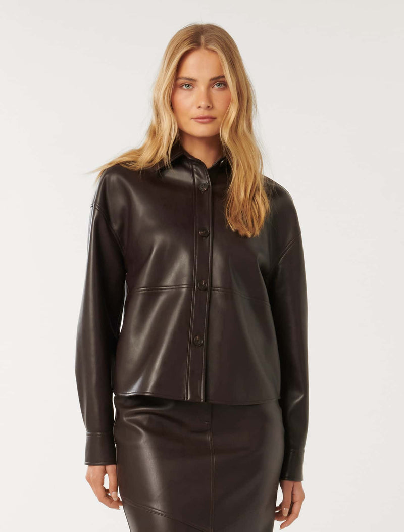 Margot Pu Shacket Forever New