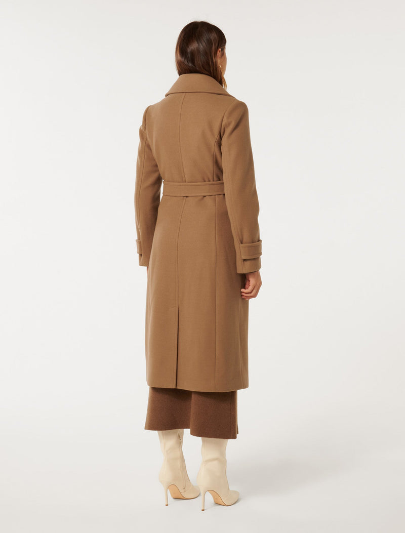 Sadie Belted Coat Forever New