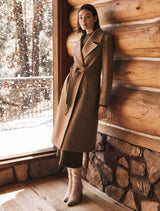 Sadie Belted Coat Forever New
