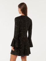 Lizzy Sequin Mini Dress Forever New