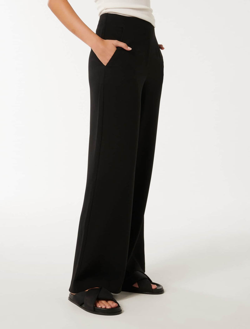 Freya High Waist Wide Leg Pants Forever New