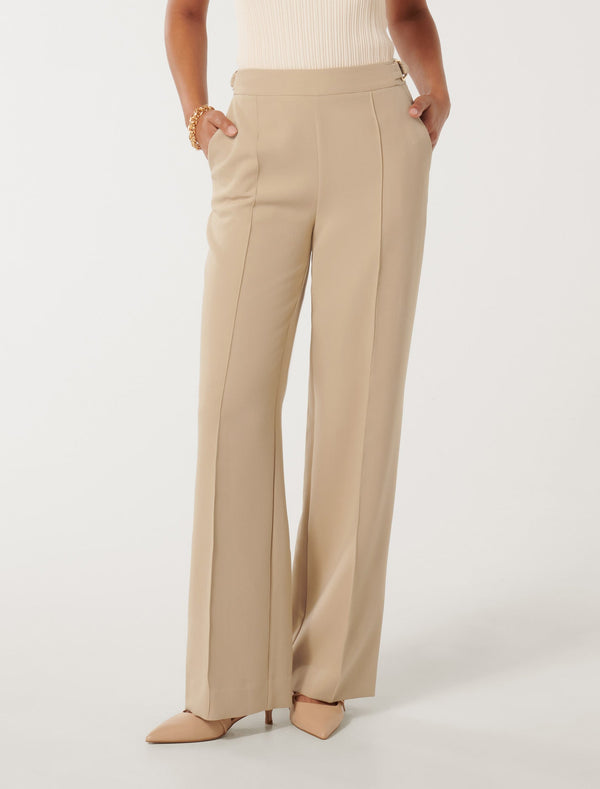 Mila D-Ring Wide Leg Pants Forever New