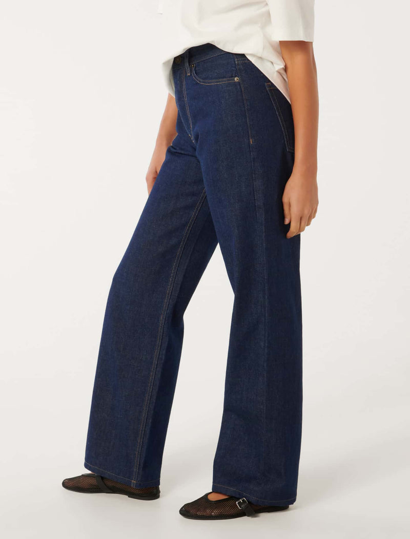 Sky Straight Leg Jeans Forever New