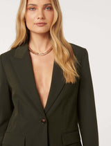 Claire Single Breasted Button Coat Forever New