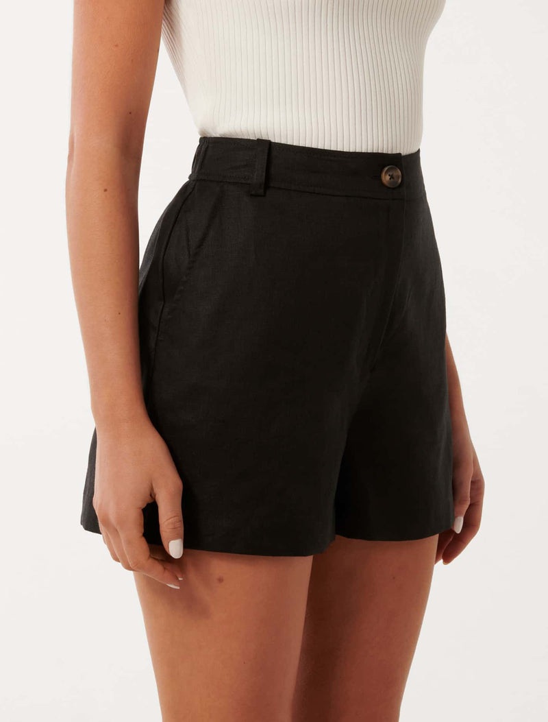 Olympia Linen Shorts