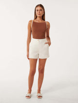 Olympia Linen Shorts