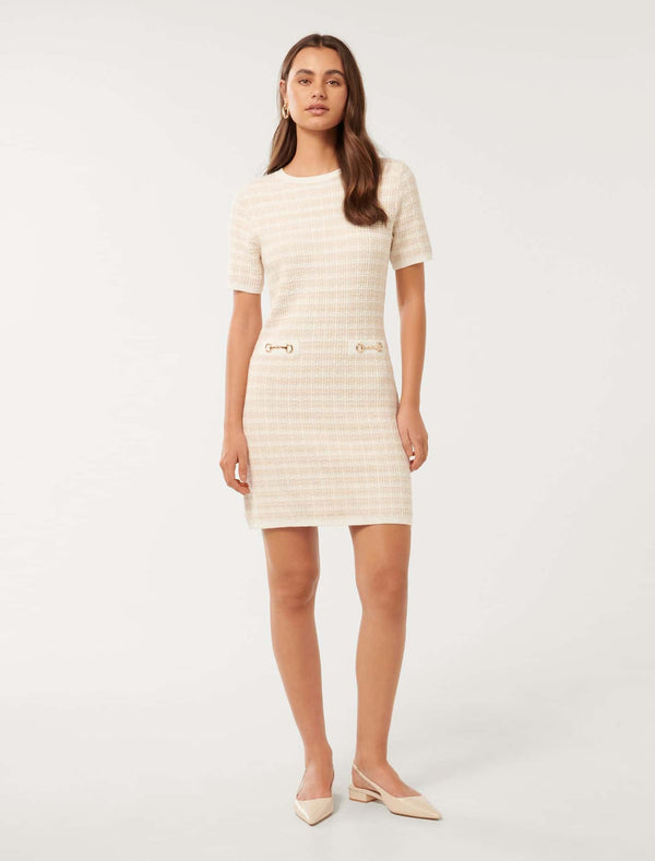 Paloma Check Mini Dress