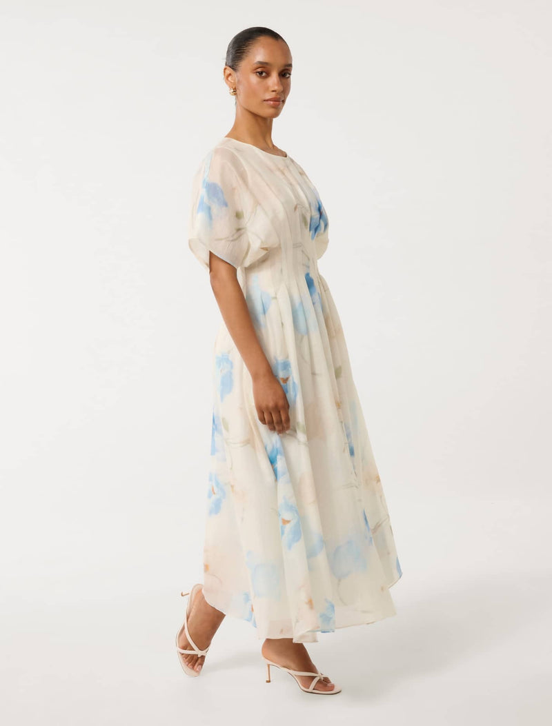 Eve Petite Seam Detail Midi Dress Forever New