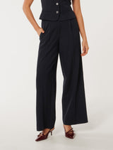 Noa Pinstripe Wide Leg Pants Forever New