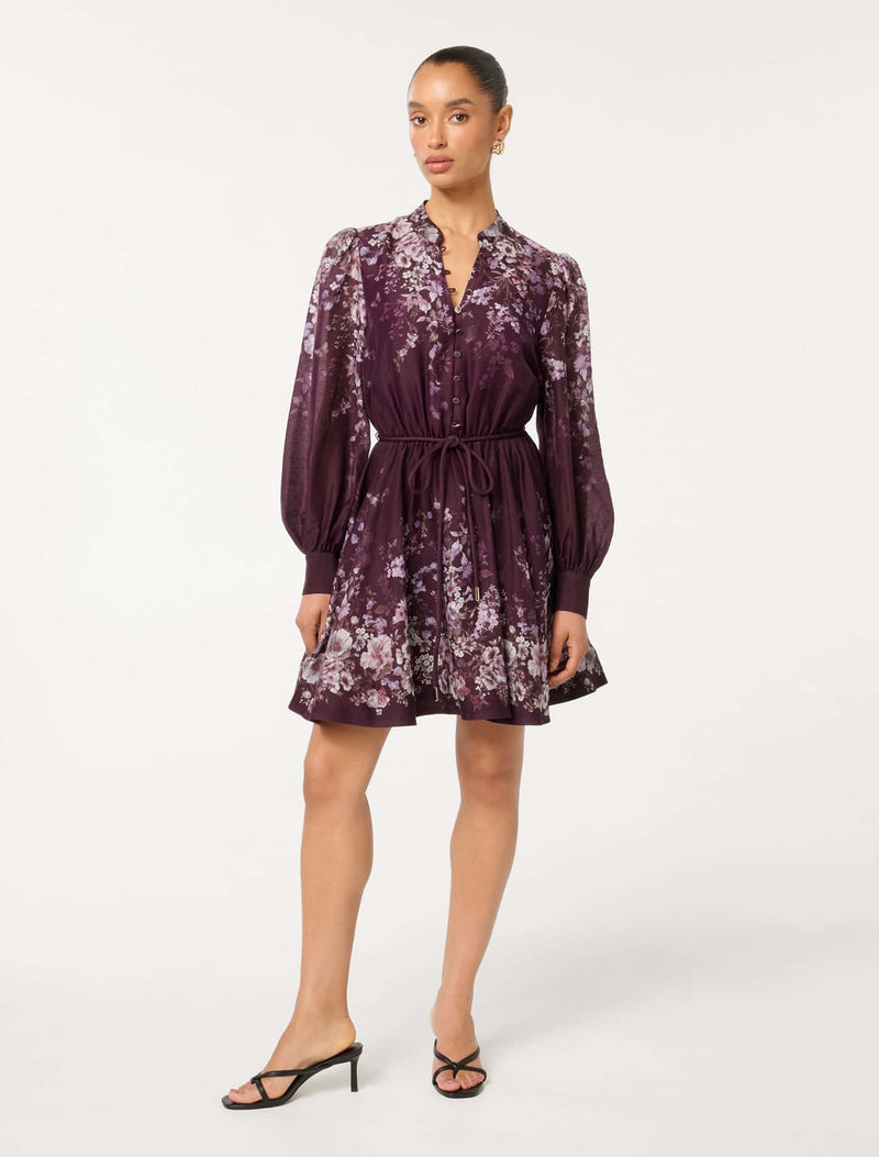 Anastasia Petite Skater Mini Dress Forever New