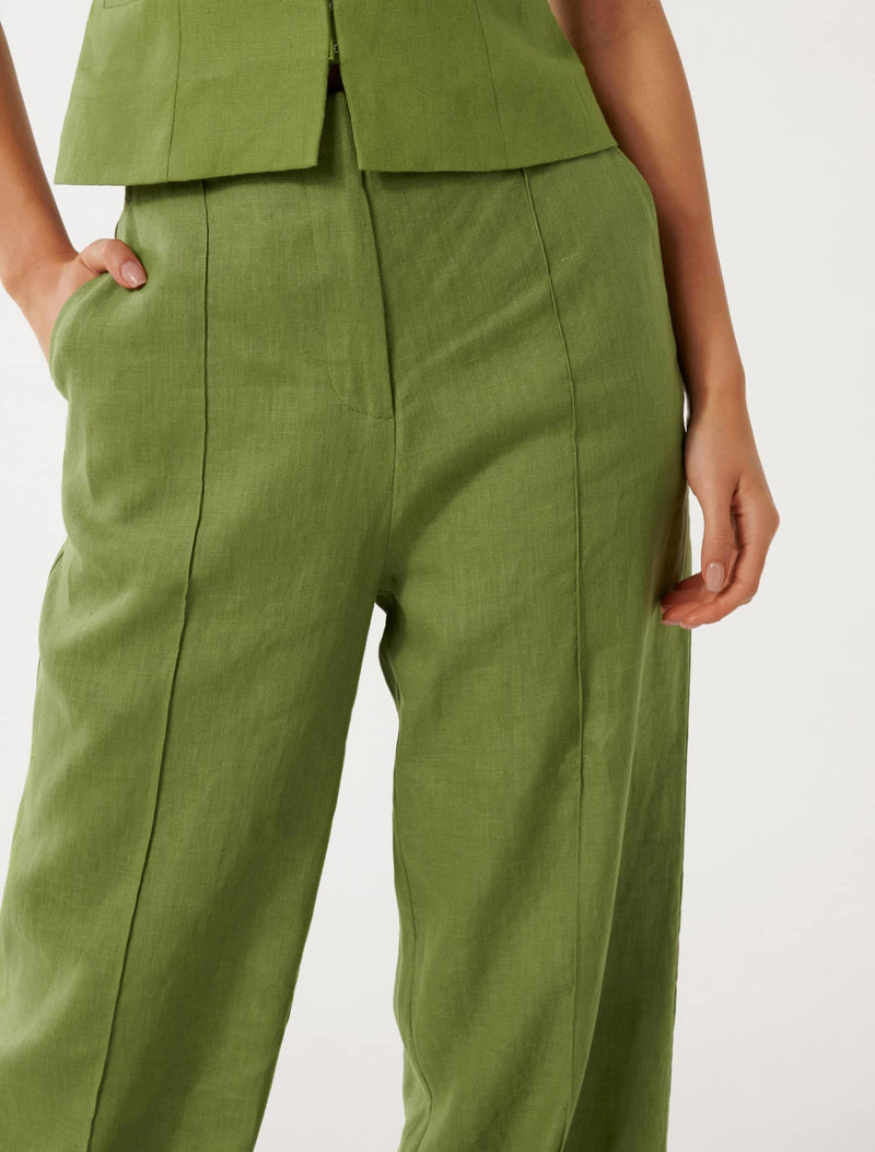 Posey Linen Wide Leg Pants