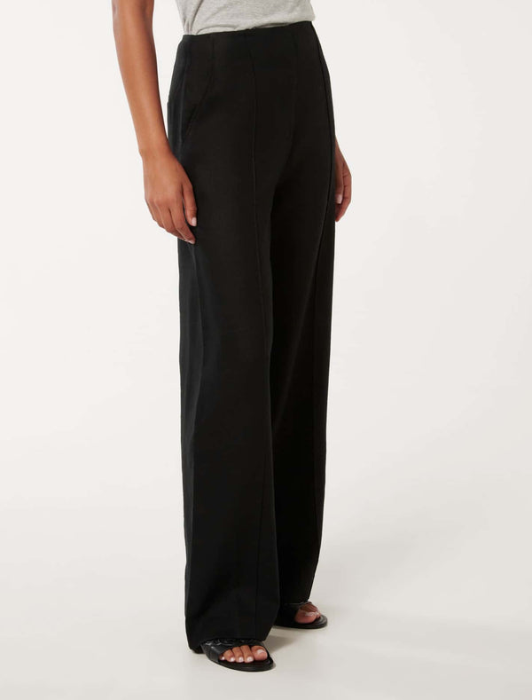 Posey Linen Wide Leg Pants Forever New