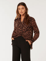 Blakely Printed Shirt Forever New