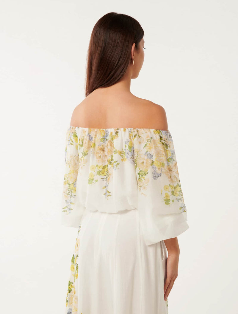 Amalie Off The Shoulder Blouse Forever New