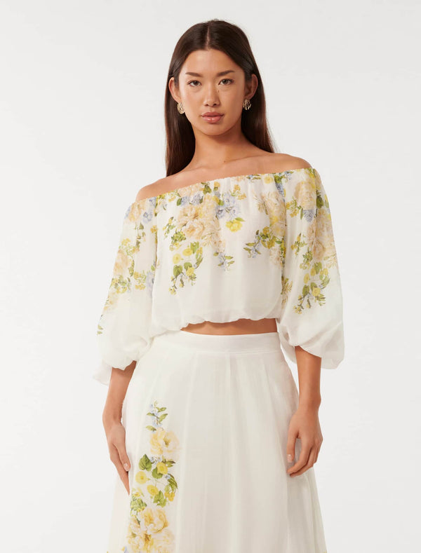 Amalie Off The Shoulder Blouse Forever New