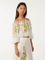 Amalie Off The Shoulder Blouse Forever New