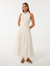 Lindsey Linen Tennis Dress Forever New