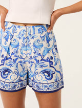 Shelby Printed Shorts Forever New