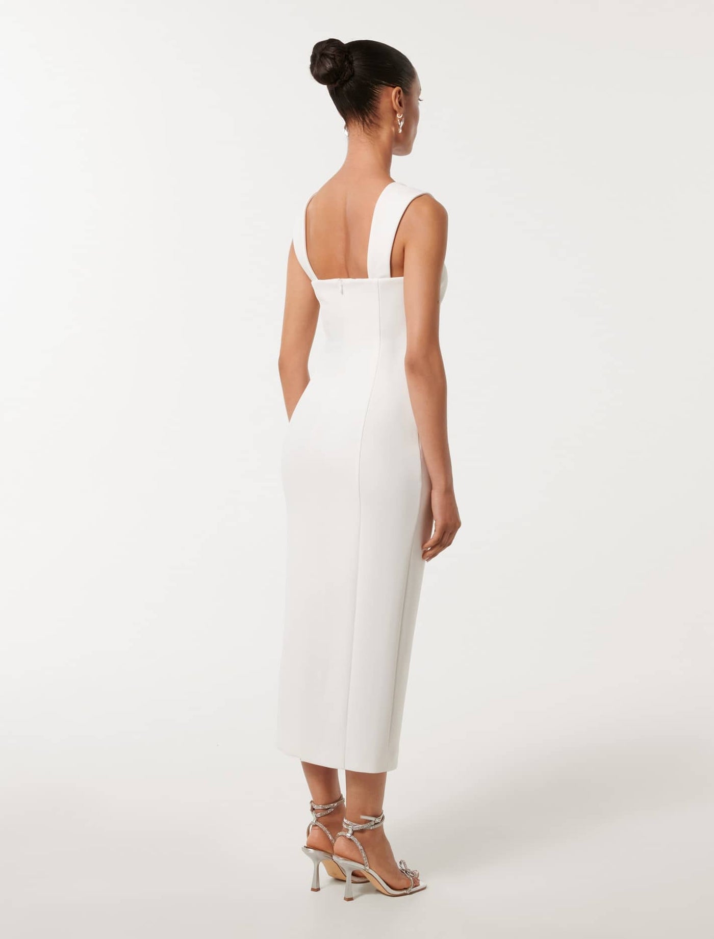 【海外限定】REISSワンピース☆Myla Ruched Bodycon Midi Dress Reiss Myla Ruched Bodycon Midi Dress In Black - 32% Off