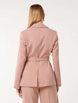 Iris Belted Blazer Forever New