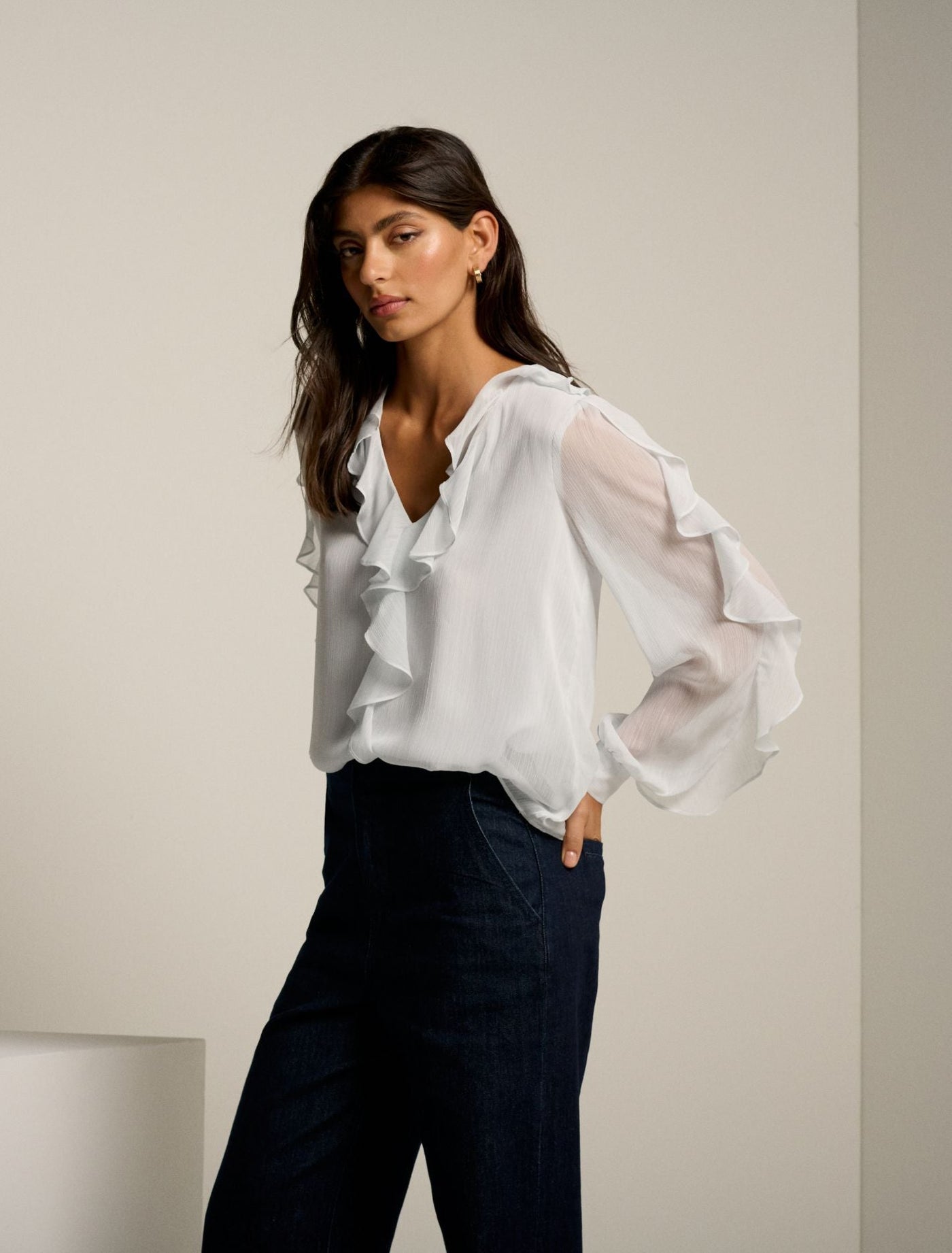 【prankproject】Ruffle Frill Blouse Ruffle Frill Blouse