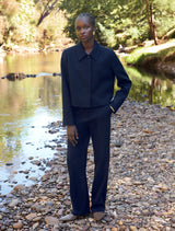 Carson Twill Straight Leg Pants Forever New