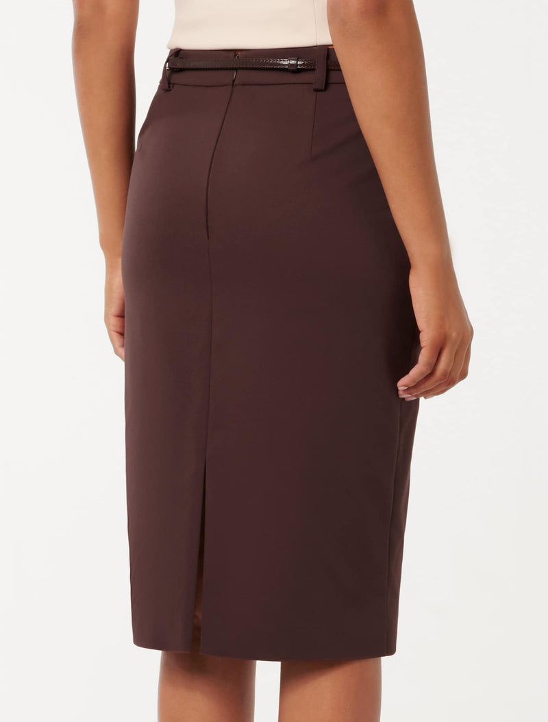 Whitney Pencil Midi Skirt Forever New