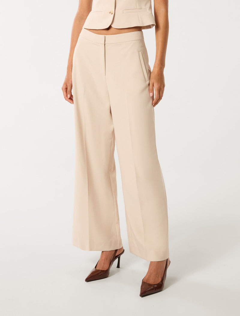 Haven Pocket Wide Leg Pants Forever New