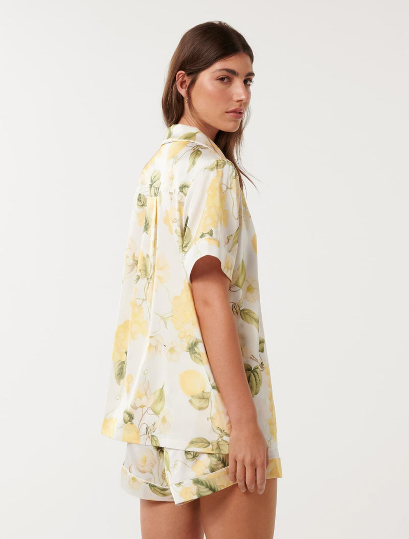 Allegra Short Sleeve PJ Set Forever New