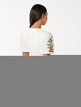 Veanne Embroidered Mini Dress Forever New