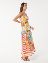 Sicilia Printed Midi Dress Forever New