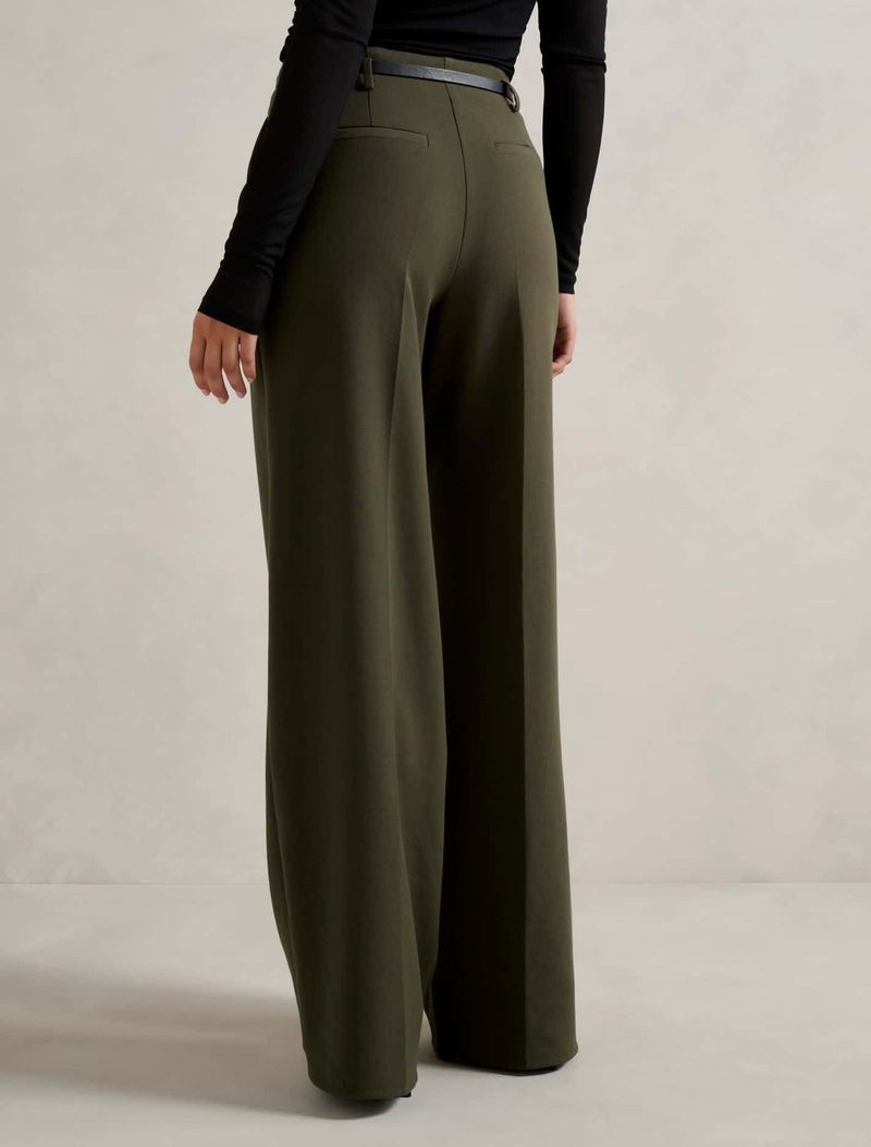 Chantelle Belted Wide Leg Pants Forever New