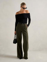 Chantelle Belted Wide Leg Pants Forever New
