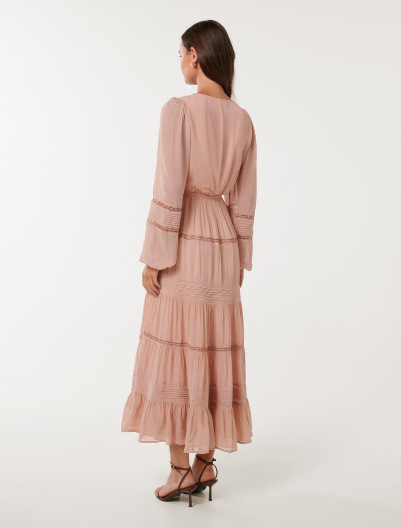 Frankie Lace Trim Dress Forever New