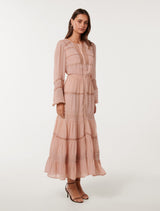 Frankie Lace Trim Dress Forever New