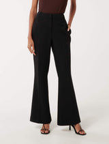 Clara Petite Bootleg Pants Black Forever New