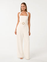 Remmie Halter Jumpsuit Forever New