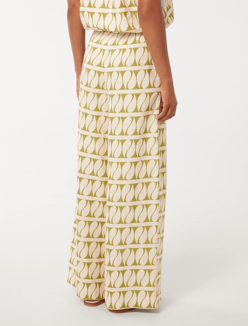 Halle Linen Wide Leg Pants Forever New