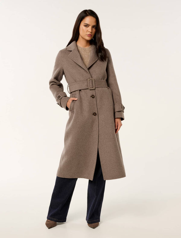 Olivia Felled Coat Forever New