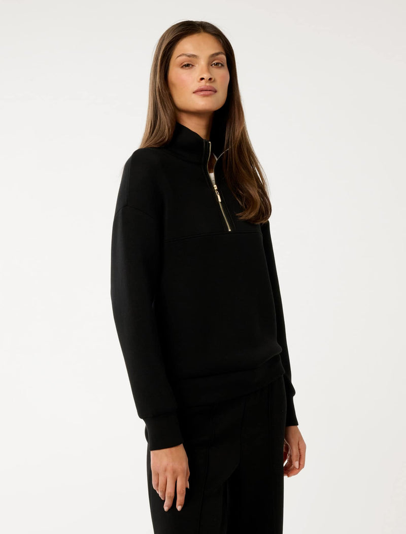 Lya Lounge Satin Trim Jumper Forever New