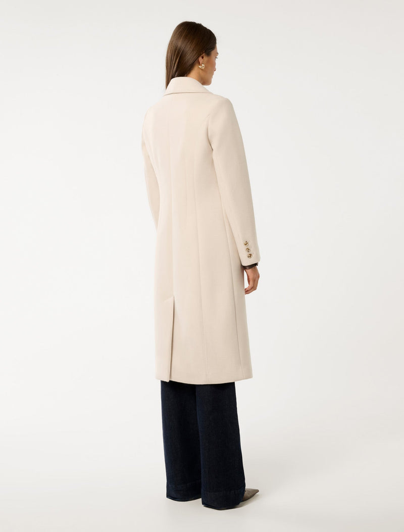 Kristen Shawl Collar Coat Forever New