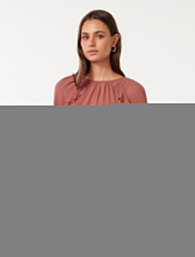Tori Ruffle Blouse Forever New