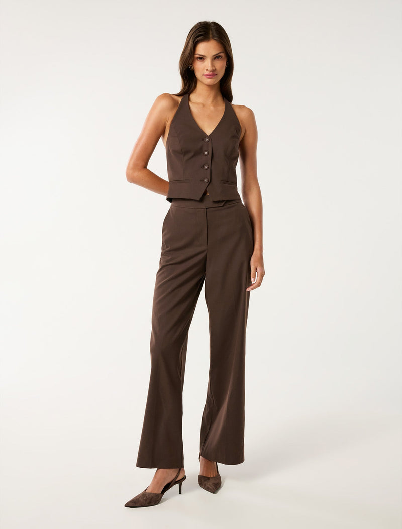 Tyla Cropped Vest Forever New
