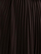 Capri Bardot Pleat Hem Midi Dress Forever New