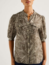 Lorna Utility Blouse Forever New