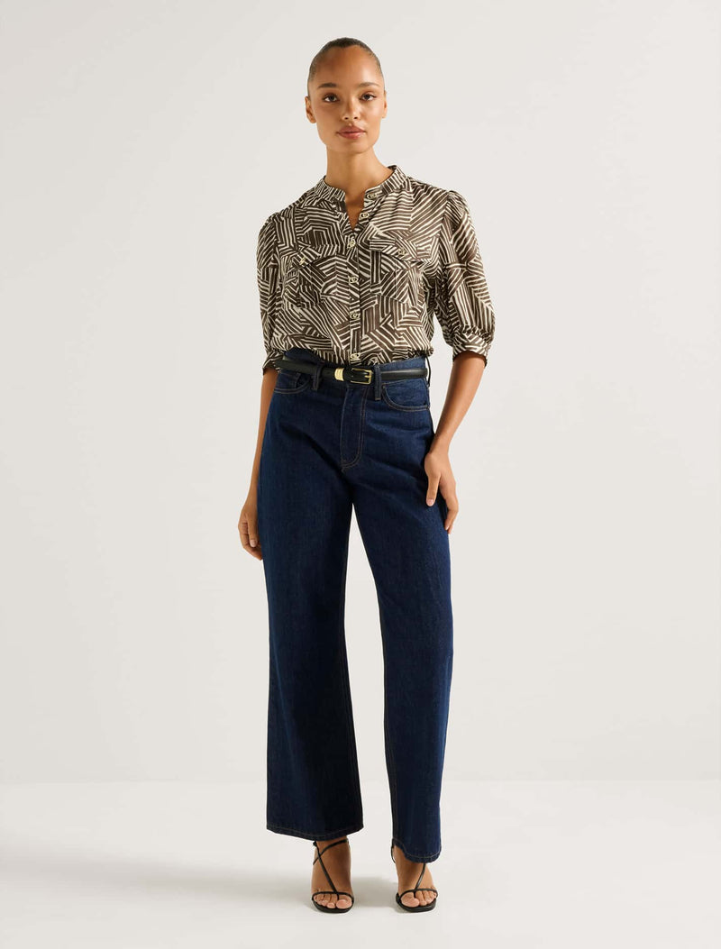 Lorna Utility Blouse Forever New